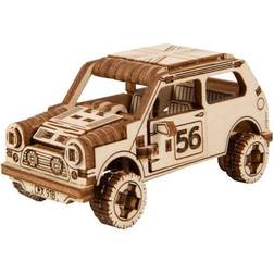 Mobimods WoodenCity Rally Car 1 model Fjernlager, 5-6 dages levering