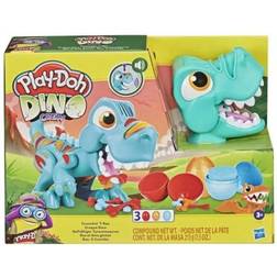 Play-Doh Dino Crew, Croque Dino, Children's Toy with Dinosaur Noise, 3 Play-Do Eggs Modeling Paste, från 3 år