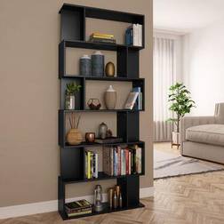 vidaXL Divider Chipboard Book Shelf 192cm
