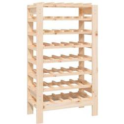 vidaXL Solid Pine Wine Rack 61.5x107.5cm