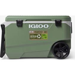 Igloo Ecocool Latitude 90qt Roller Cooler Green