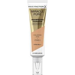 Max Factor Miracle Pure Skin Improving Foundation SPF30 PA+++ #45 Warm Almond