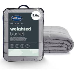 Silentnight Wellbeing Weight blanket 9kg Grey (200x150cm)