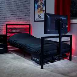 X Rocker Gaming Bed with Rotating TV Mount 96x204cm