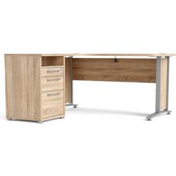 Tvilum Prima Oak/White Writing Desk 150.5x159cm