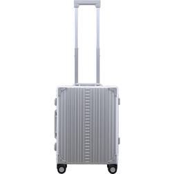 Aleon Aluminum International Carry On Spinner Suitcase