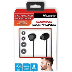 Subsonic Gaming Ear-Bud Earphones Black