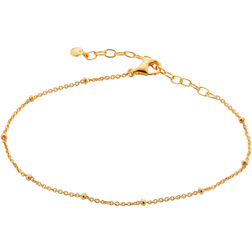 Monica Vinader Fine Beaded Chain Bracelet - Gold