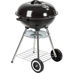 Garden Outdoor Camping Portable Charcoal Trolley Kettle Barbecue BBQ Cooking