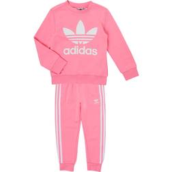 adidas Kid's Adicolor Crew Set - Bliss Pink (HK2924)