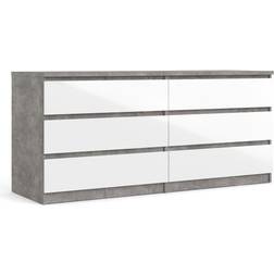 Tvilum Naia Wide Chest of Drawer 153.8x70.1cm