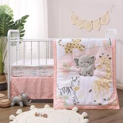 The Peanutshell The Peanutshell Crib Bedding Set for Baby Wildest Dreams 3 Pieces