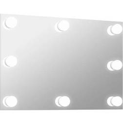 vidaXL LED Lighting Wall Mirror 60x40cm