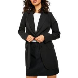 boohoo Fitted Tailored Blazer