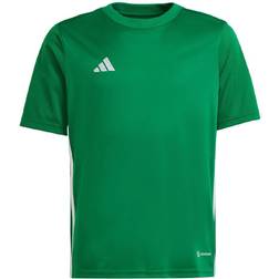 adidas Junior Tabela 23 Short Sleeve T-shirt - Team Green/White
