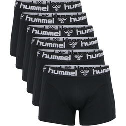 Hummel Nicko Boxer 6-pack - Black