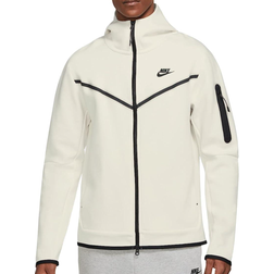 Nike Sportswear Tech Fleece Full-Zip Hoodie Men - Light Bone/Black