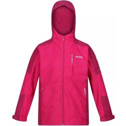Regatta Girl's Childrens/Kids Calderdale II Waterproof Jacket Pink Potion/Berry