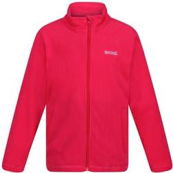Regatta Girl's Great Outdoors Childrens/Kids King II Lightweight Full Zip Fleece Jacket Pink Potion