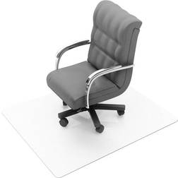 Floortex Floortex Advantagemat Anti-Microbial 45 53 Rectangular Chair Mat for Carpets up to 3/8, Vinyl AB1