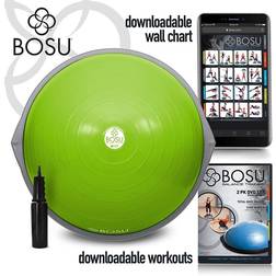 Bosu Home Balance Trainer, 65cm The Original Lime Green/Gray, Model:72-10850LGNGRY
