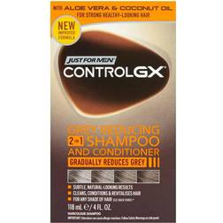 Just For Men Control GX Grey Reducing 2in1 Shampoo & Conditioner 118ml