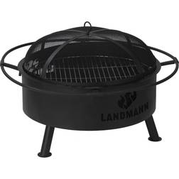 Landmann 2 1 Fire Basket & Grill BBQ Charcoal