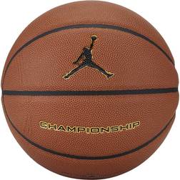Jordan Championship Basketball, Amber/Black/Metallic Gold/Black, Unisex, Balls & Gear, 9018-15