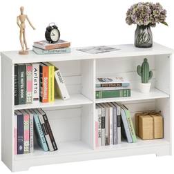 Homcom Simple Modern 4 Book Shelf