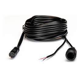 Lowrance Hook2 Bullet Skimmer Transducer 10 Ft Extension Cable Black