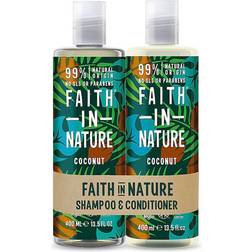 Faith in Nature Coconut Duo Shampoo & Conditioner 400ml