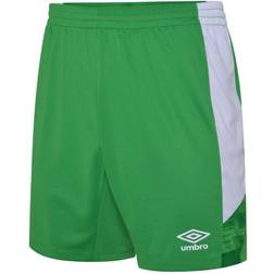 Umbro Kid's Vier Shorts - Emerald/White