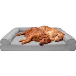 FurHaven Quilted Orthopedic Sofa Dog Bed M