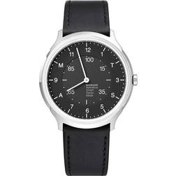 Mondaine Helvetica No 1 Classy Smartwatch for Men (MH1.R2S20.LB) Pedometer Caloric Tracking Sleep Tracker