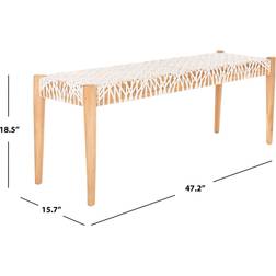 Safavieh Home Collection Bandelier Settee Bench