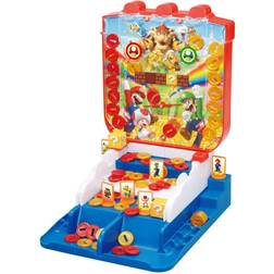 Epoch Games Super Mario Lucky Coin Game, Tabletop Skill and Action Game