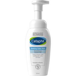 Cetaphil Soothing Foam Wash For Dry To Normal Sensitive Skin 200Ml