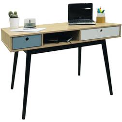 Watsons on the Web 2 Drawer Office Computer Writing Desk 55x120cm