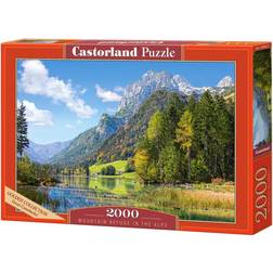 Castorland Mountain Refuge in the Alps 2000 Pieces