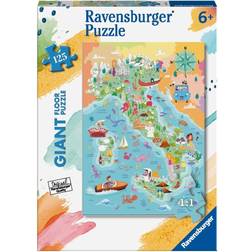Ravensburger Map of Italy 125 Pieces