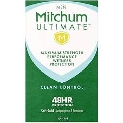 Mitchum Ultimate Men 48HR Protection Soft Solid Clean Control Antiperspirant & Deodorant 45