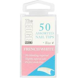 Edge Nails Assorted French White Nail Tips