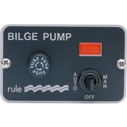 Rule Pumps Deluxe Panel Switch Black 24 32V