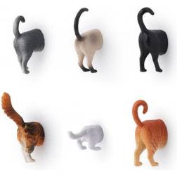 Kikkerland Magnets Cat Butt 3,5 X 3,5 X 2