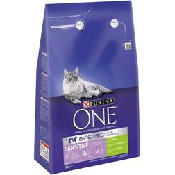 Purina ONE Sensitive Turkey & Rice Dry Cat Food 3kg