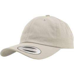 Flexfit Low Profile Twill Cap, Stone, Unisex, Headwear, 6245CM-00372-0050