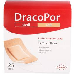 Draco Wundverband 8x10 steril hautfarben 25 St.