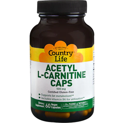 Country Life Acetyl L-Carnitine Caps 500