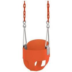 Upper Bounce Upper Bounce Swingan High-Back Bucket Swing for Infants or Toddlers Orange