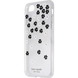 Kate Spade Flexible Hardshell Case for iPhone SE (2nd Gen) & 8/7 Clear/Flowers